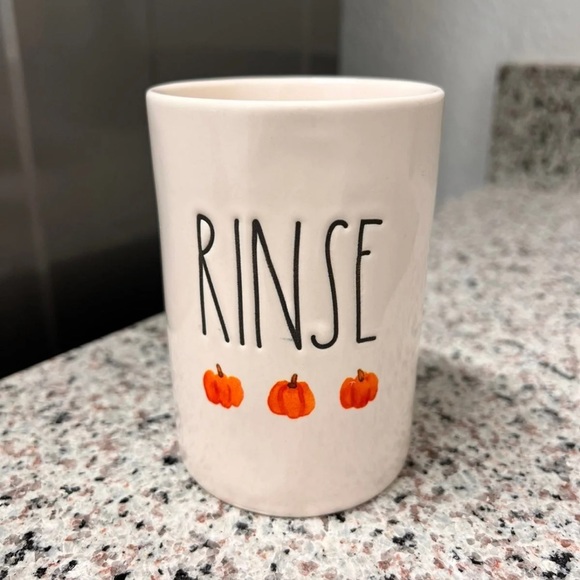 Rae Dunn RINSE Container - Picture 2 of 9